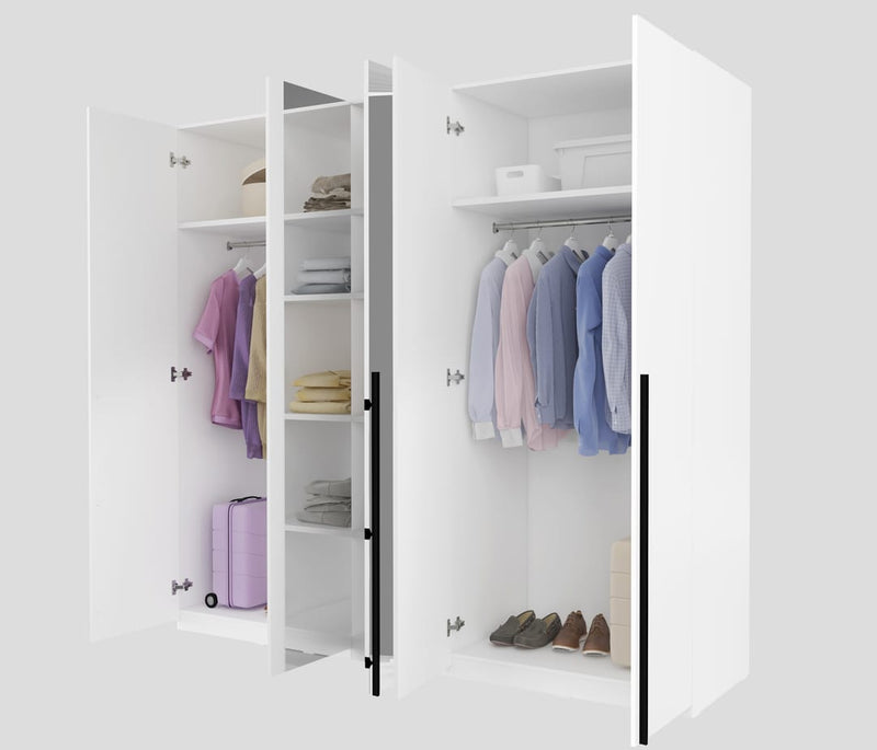 Violla Hinged Door Wardrobe 225cm