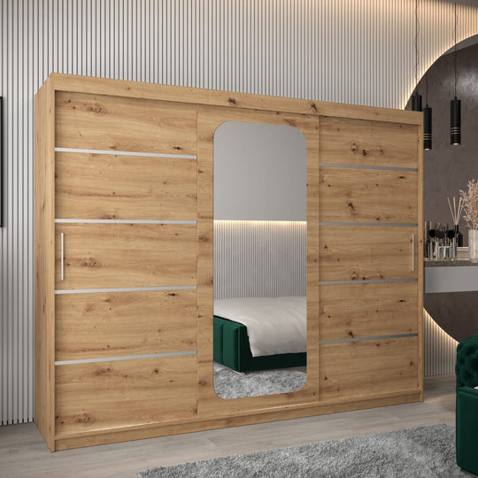 Uppsala V2 Sliding Door Wardrobe 250cm