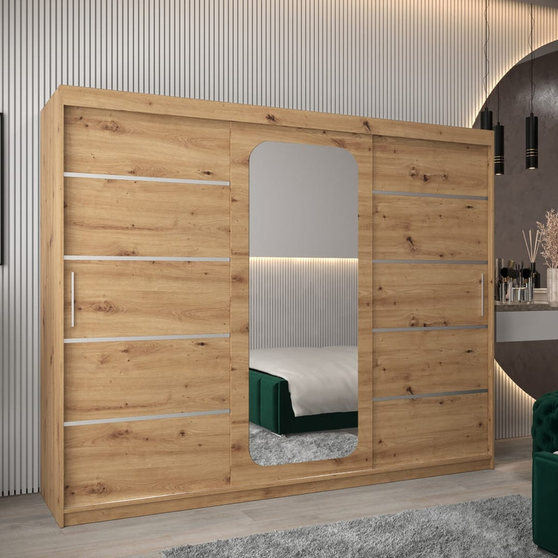 Uppsala V2 Sliding Door Wardrobe 250cm