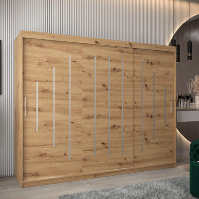York Sliding Door Wardrobe 250cm