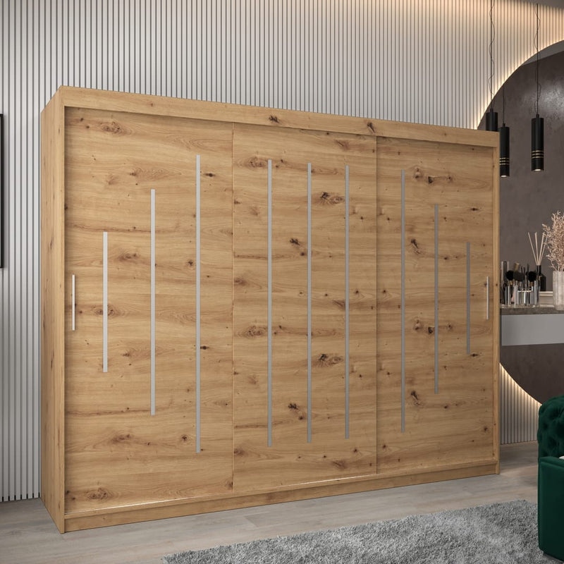 York Sliding Door Wardrobe 250cm