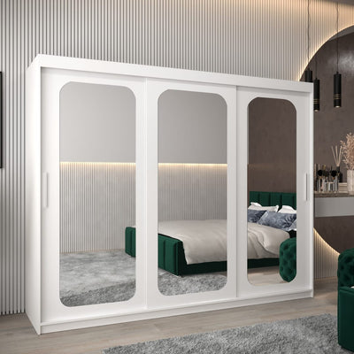 Uppsala T3 Sliding Door Wardrobe 250cm