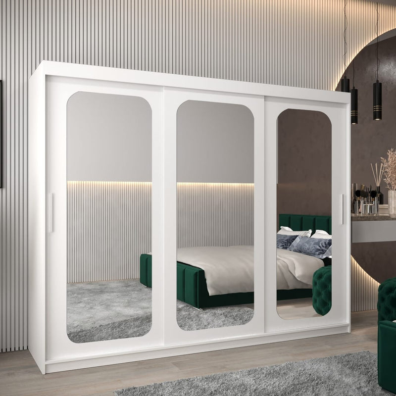 Uppsala T3 Sliding Door Wardrobe 250cm