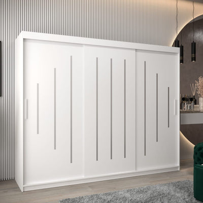 York Sliding Door Wardrobe 250cm