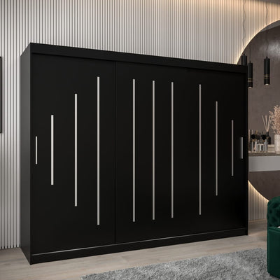York Sliding Door Wardrobe 250cm