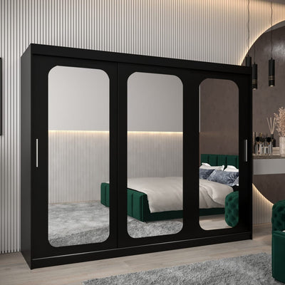 Uppsala T3 Sliding Door Wardrobe 250cm