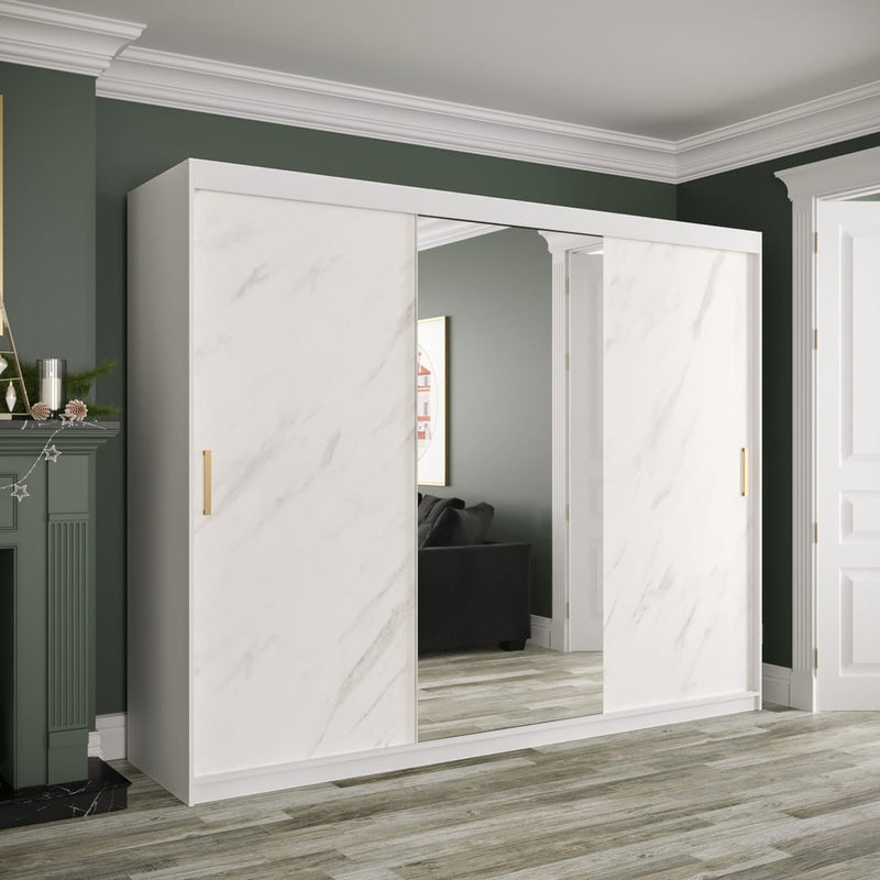 Geneva T1 Sliding Door Wardrobe 250cm