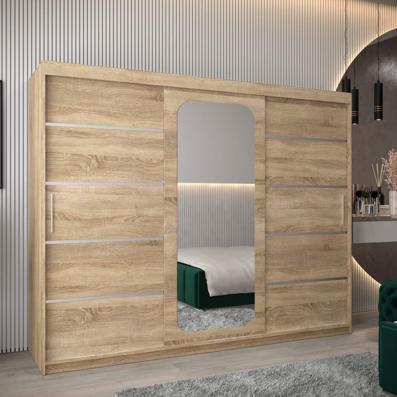 Uppsala V2 Sliding Door Wardrobe 250cm