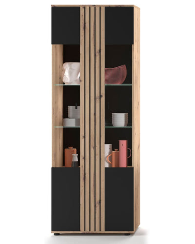 Solea 12 Tall Display Cabinet 72cm