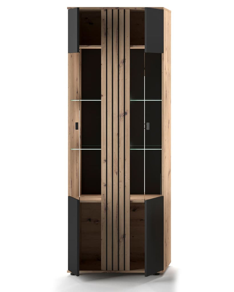 Solea 12 Tall Display Cabinet 72cm