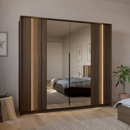 Amaro Hinged Door Wardrobe 223cm
