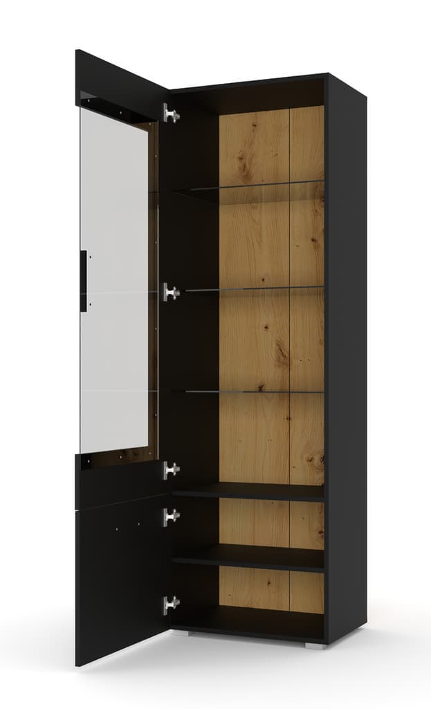 Anette Tall Display Cabinet 60cm