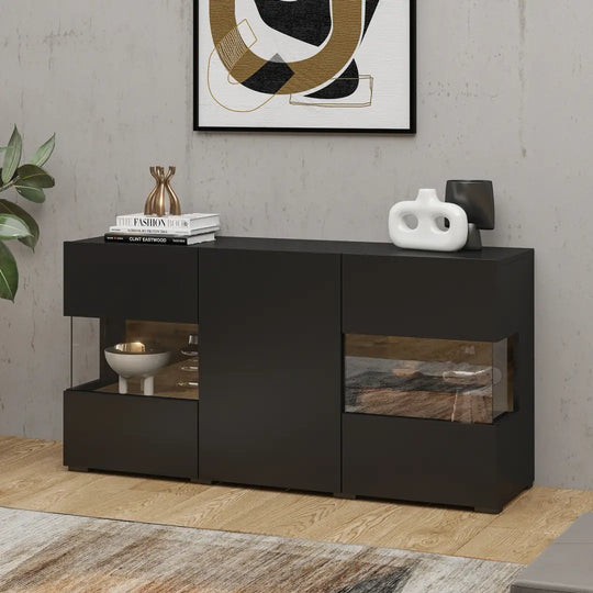 Ava 25 Display Sideboard Cabinet 120cm