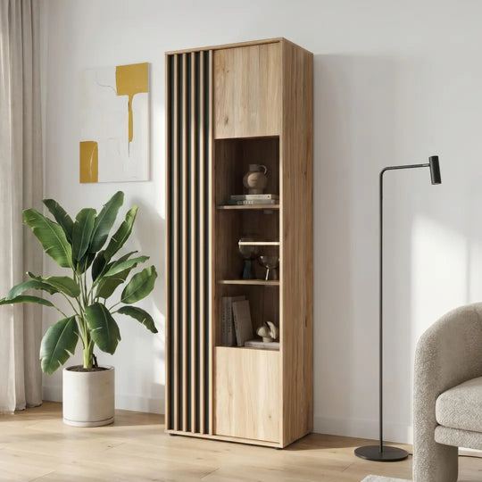 Arank Tall Display Cabinet 63cm