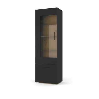 Anette Tall Display Cabinet 60cm