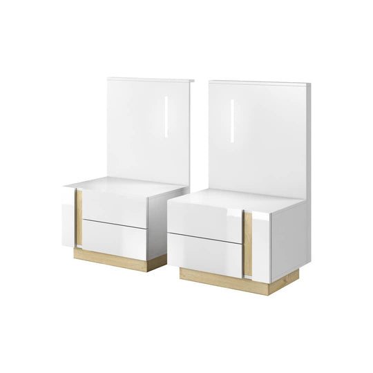Arco Bedside Cabinets 60cm [Set Of Two]
