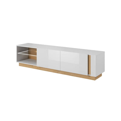 Arco TV Cabinet 188cm [White] - White Background