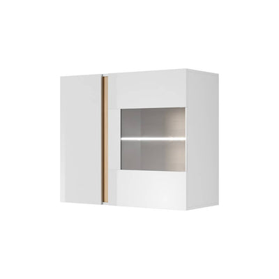 Arco Wall Hung Display Cabinet 97cm [White] - White Background