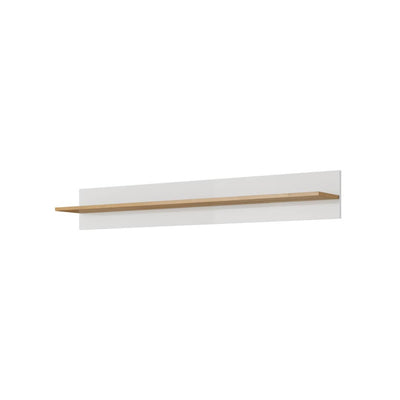 Arco Wall Shelf 138cm [White] - White Background