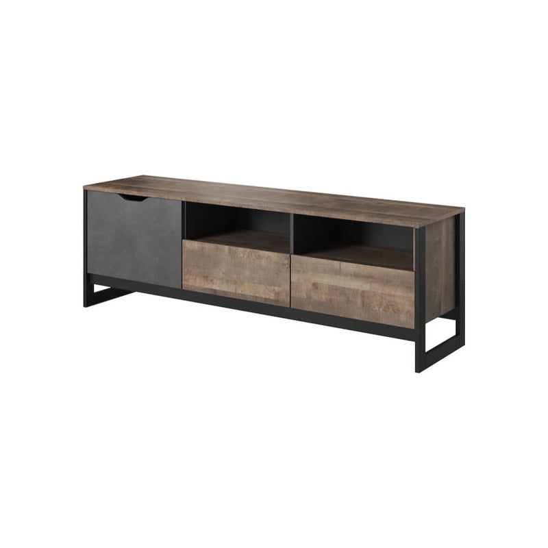 Arden TV Cabinet 161cm [Oak] - White Background