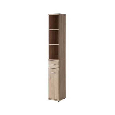 Armario Tall Hallway Cabinet 30cm [Oak] - White Background