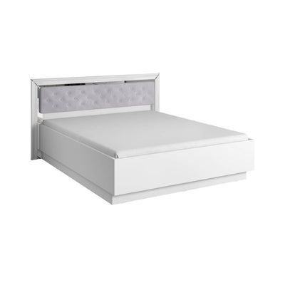 Arno Bed Frame [EU King] [White] - White Background 