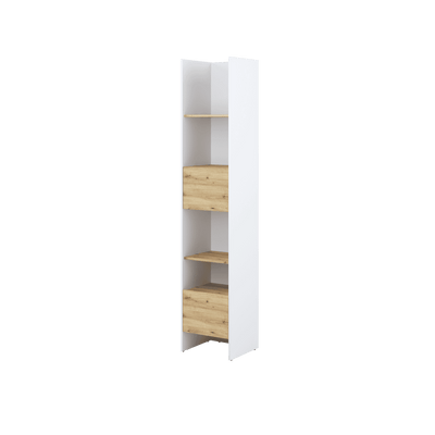 Bed Concept BC-23 Tall Storage Cabinet 44cm [White] - Front Image