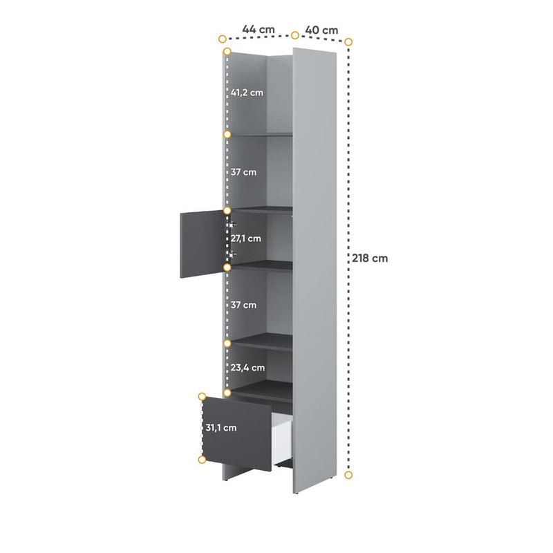 Bed Concept BC-23 Tall Storage Cabinet 44cm