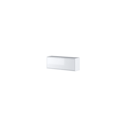 Bed Concept BC-29 Wall Shelf 92cm [White Gloss] - Front Image