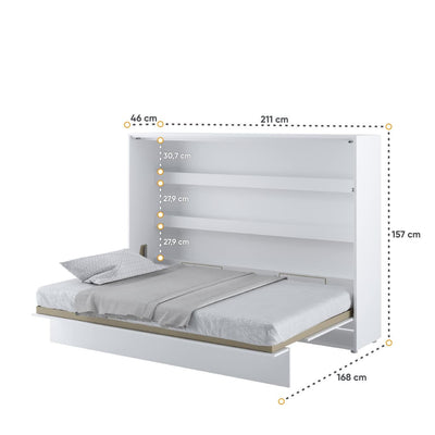 BC-04 Horizontal Wall Bed Concept 140cm