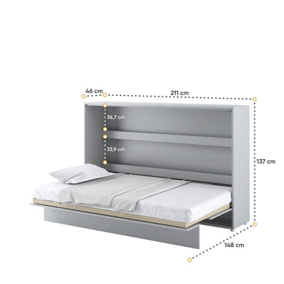 BC-05 Horizontal Wall Bed Concept 120cm