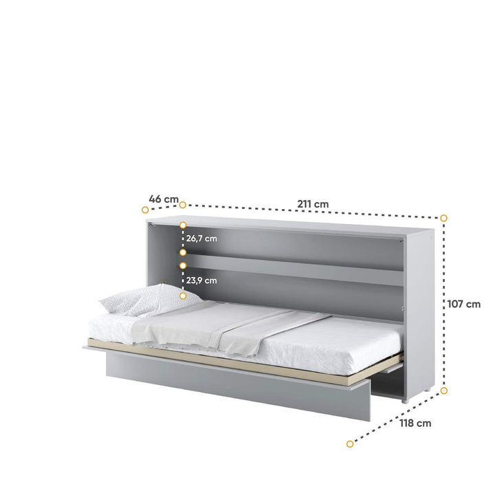 Wall Mounted Double Bed Folding Cot Wall Mounted Cot