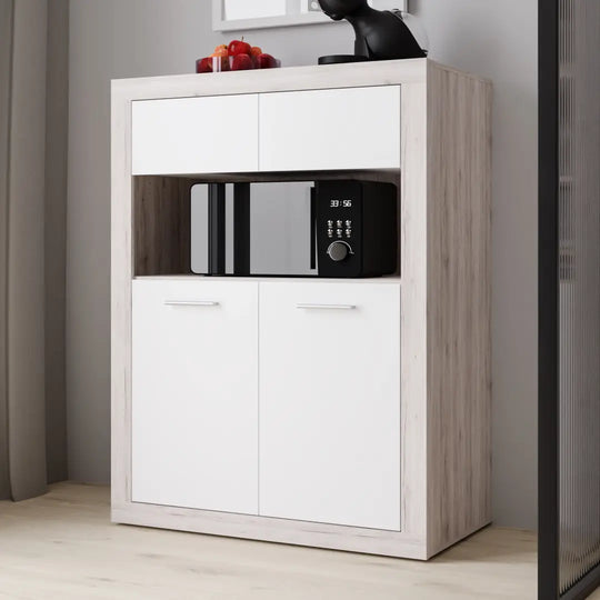 Baccio Highboard Cabinet 93cm