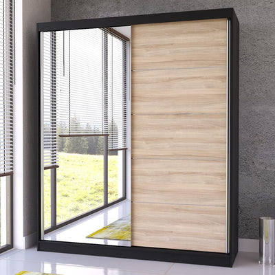 Bella 03 Sliding Door Wardrobe 183cm