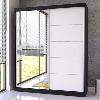 Bella 03 Sliding Door Wardrobe 183cm