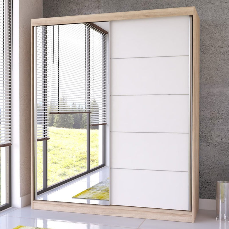 Bella 03 Sliding Door Wardrobe 183cm