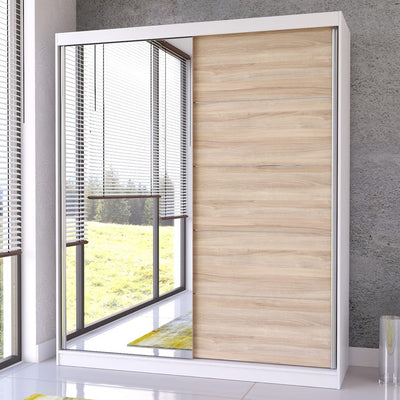 Bella 03 Sliding Door Wardrobe 183cm