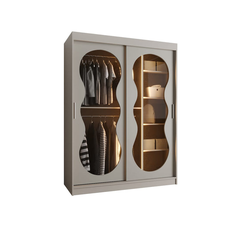 Bahrain III Sliding Door Wardrobe 150cm