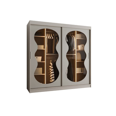 Bahrain III Sliding Door Wardrobe 200cm