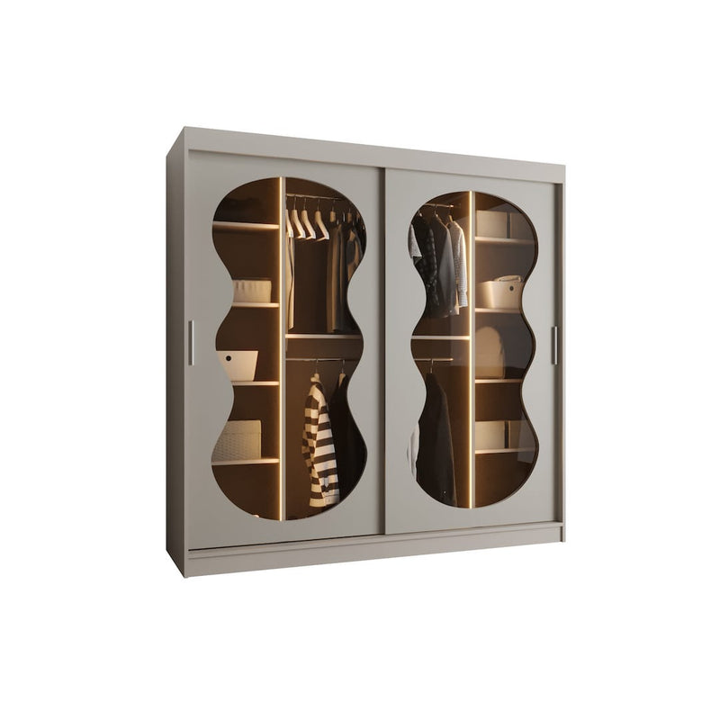 Bahrain III Sliding Door Wardrobe 200cm