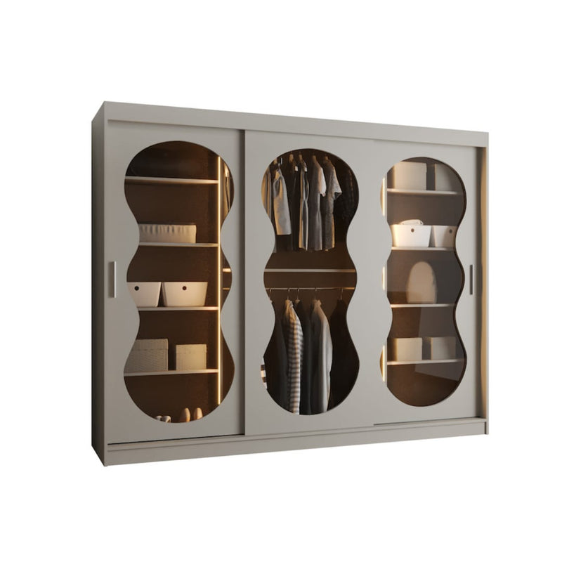 Bahrain III Sliding Door Wardrobe 250cm