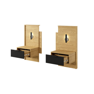 Baltic Bedside Tables 50cm [Set Of Two]