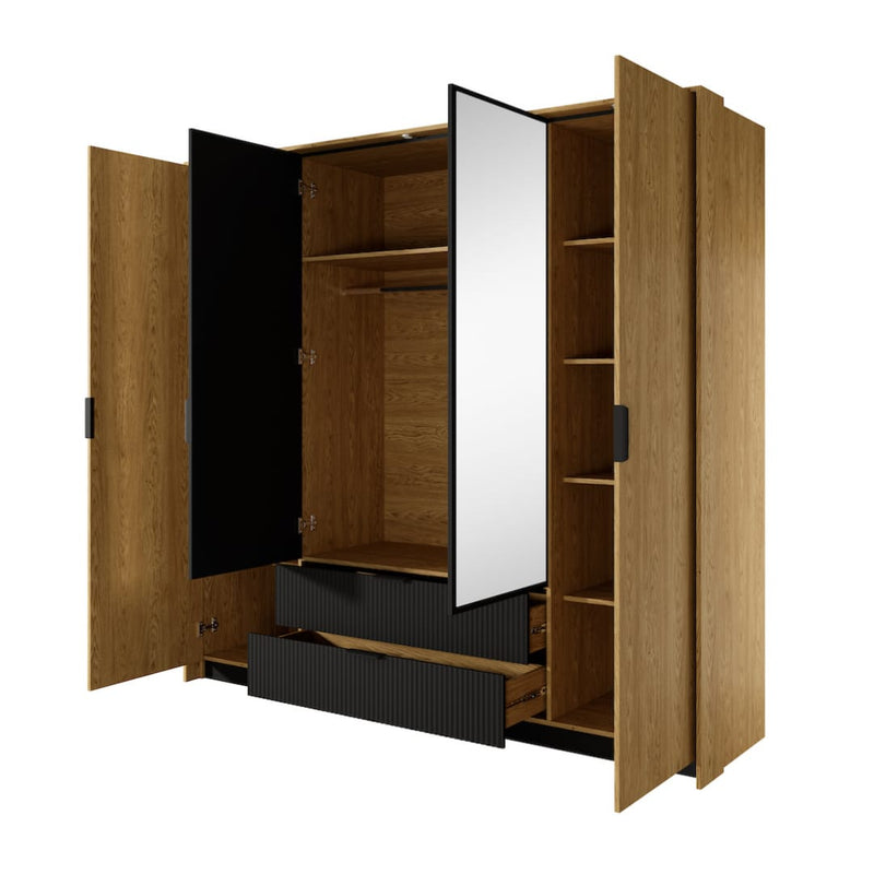 Baltic Hinged Door Wardrobe 223cm