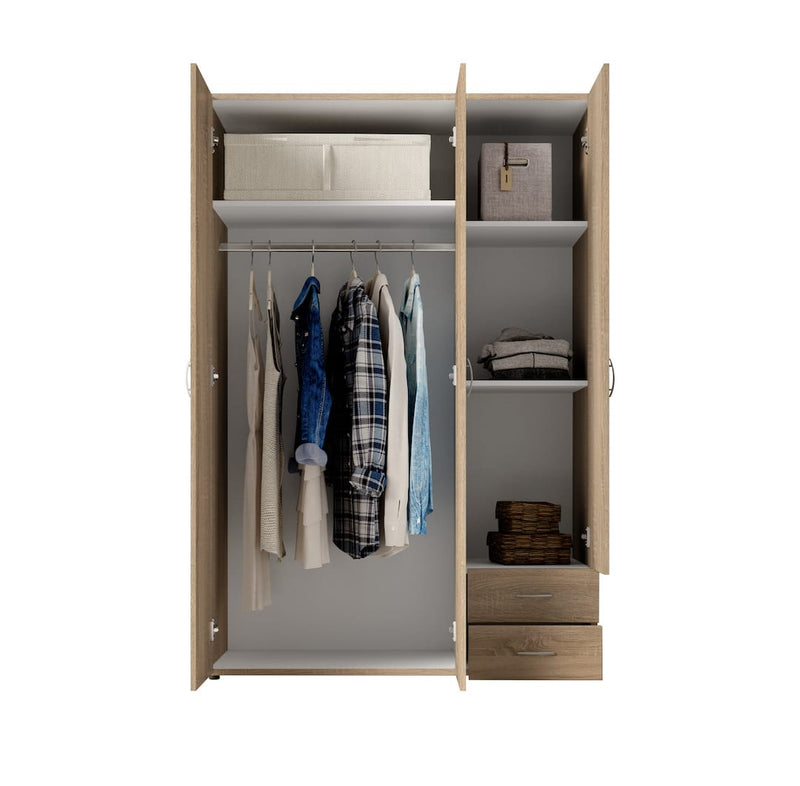 Base Hinged Door Wardrobe 120cm