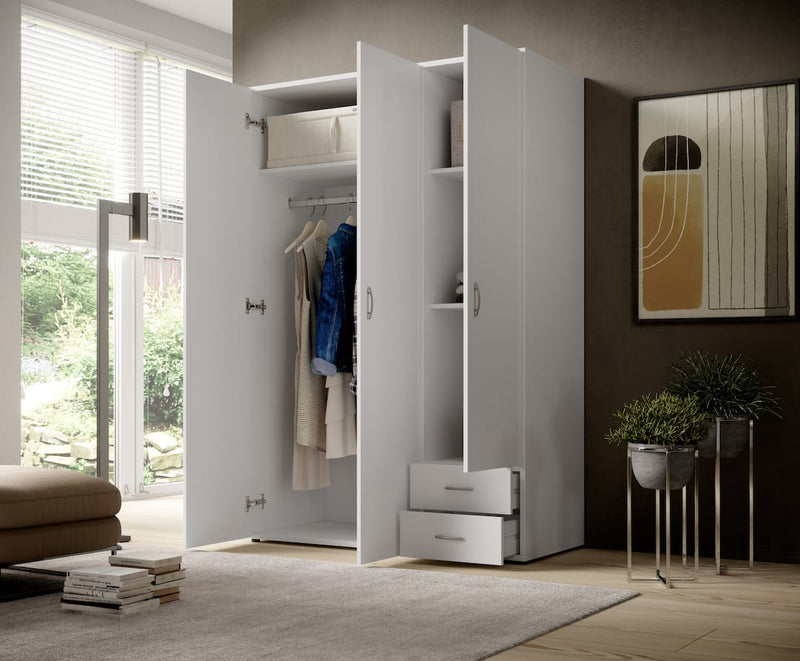 Base Hinged Door Wardrobe 120cm