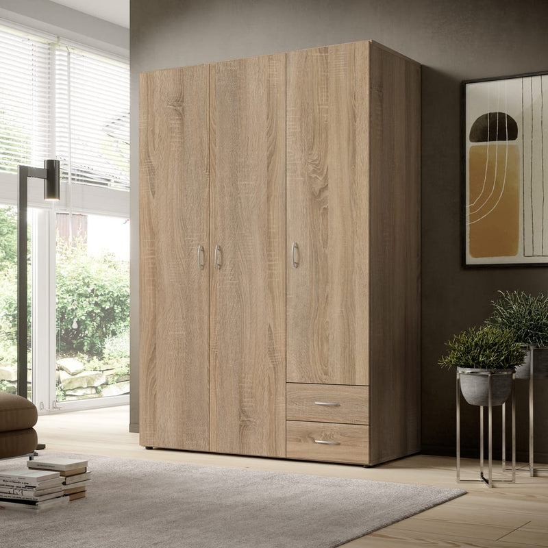 Base Hinged Door Wardrobe 120cm