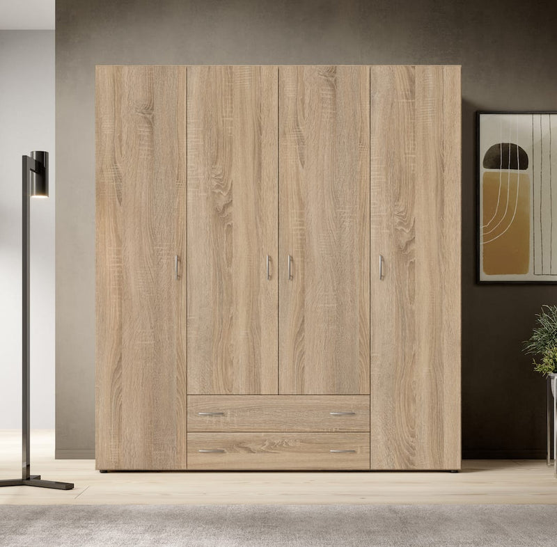 Base Hinged Door Wardrobe 160cm