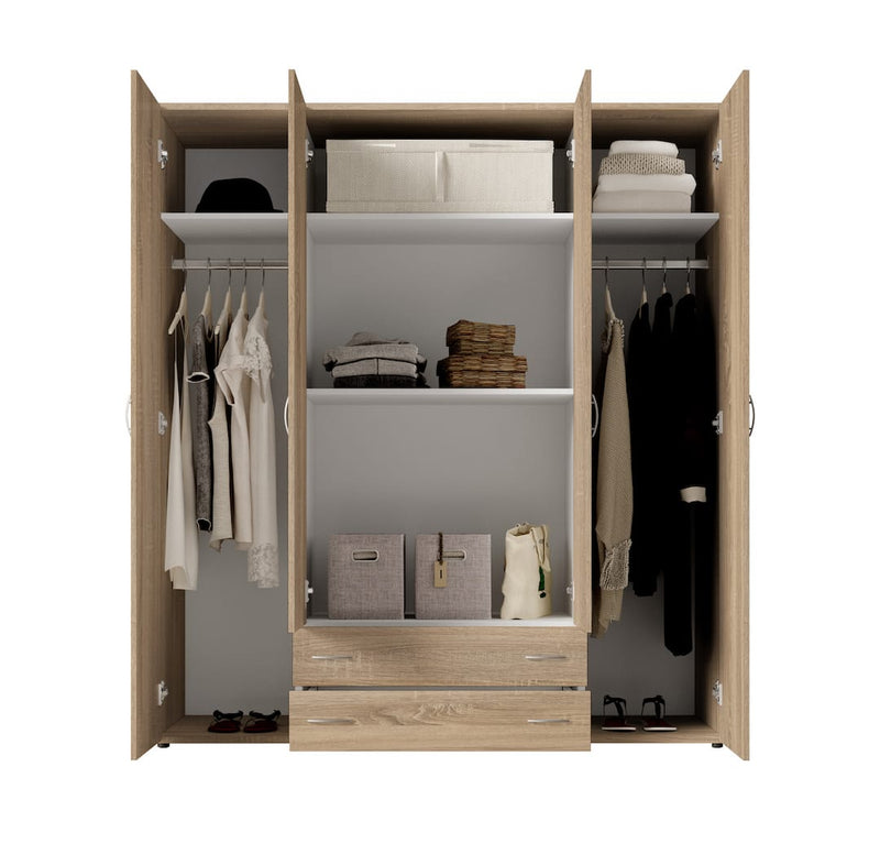 Base Hinged Door Wardrobe 160cm