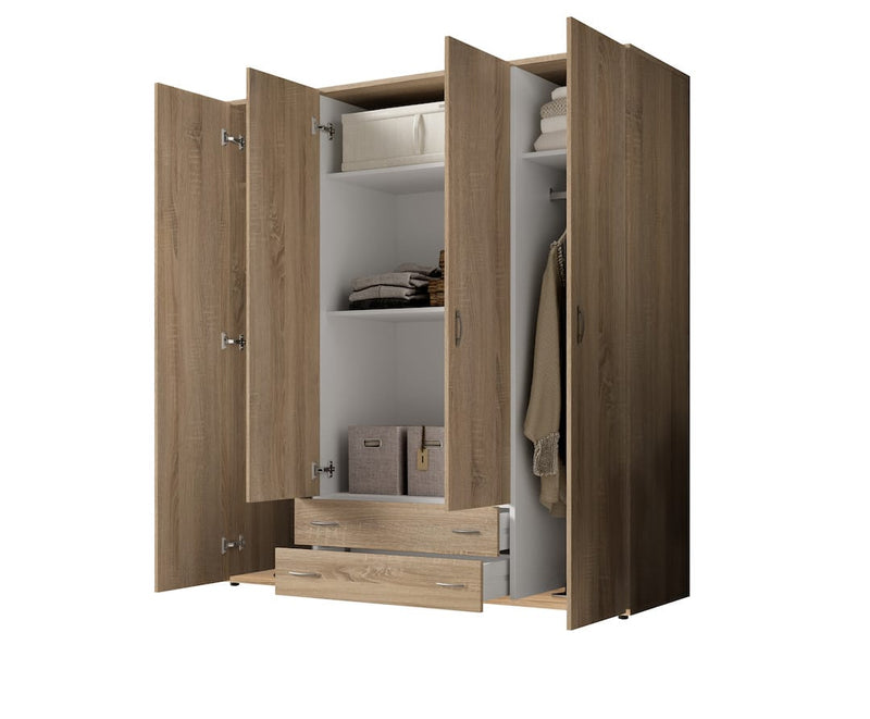 Base Hinged Door Wardrobe 160cm