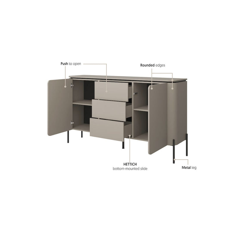 Bello Sideboard Cabinet 163cm